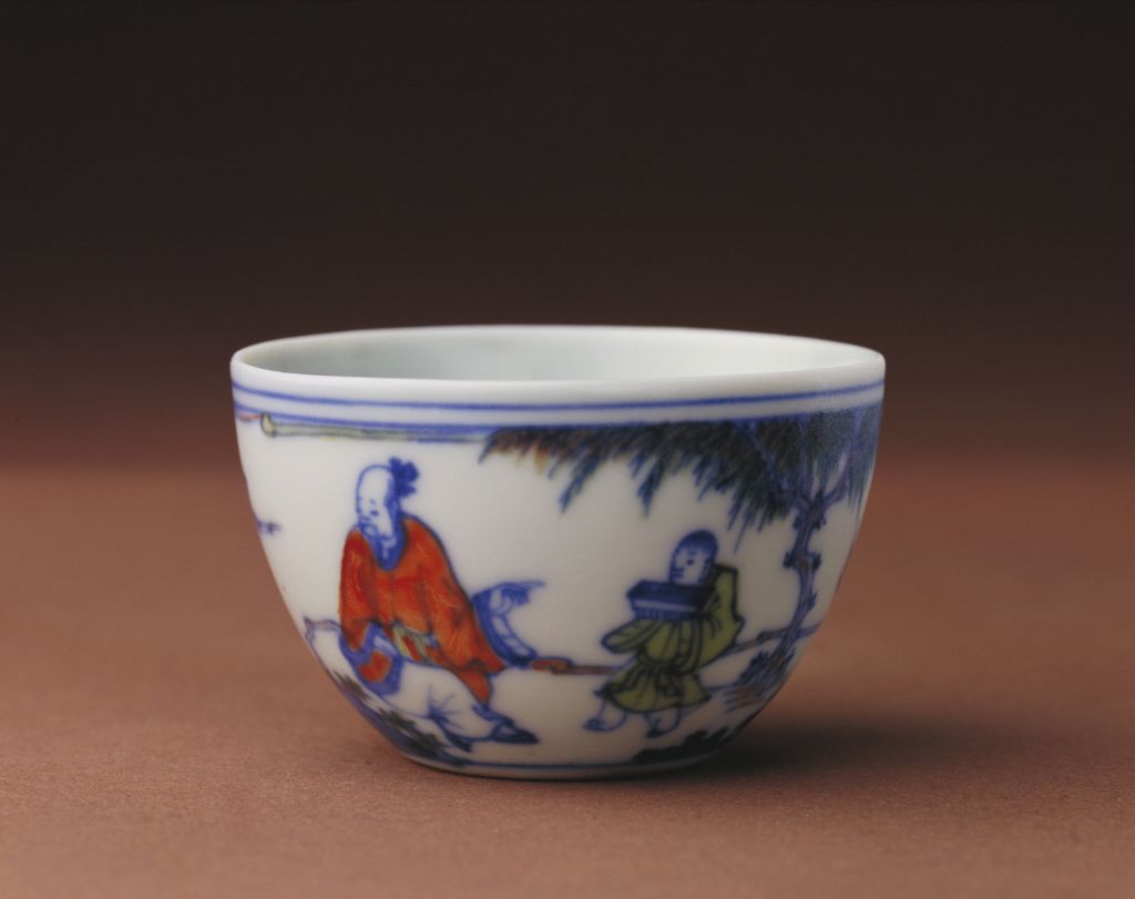 图片[1]-Colour-fighting goblet-China Archive